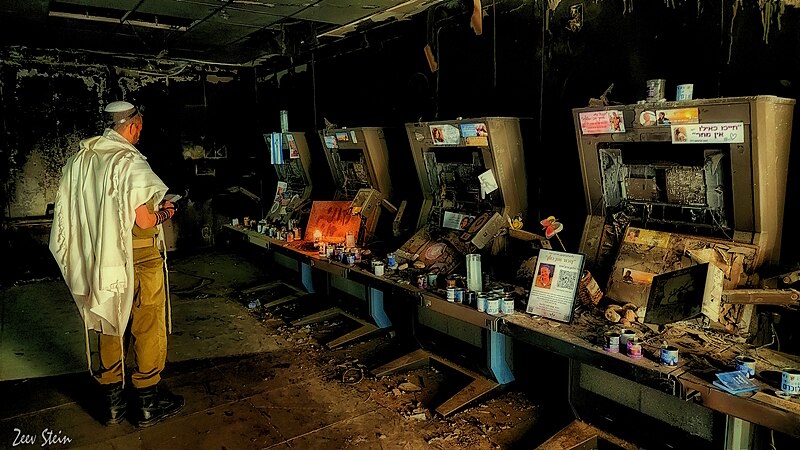 שרידי חמ"ל התצפיתניות במוצב נחל עוז, 2024