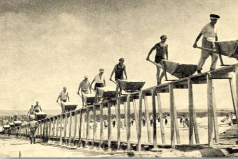 האמה השניה בהקמתה, 1938