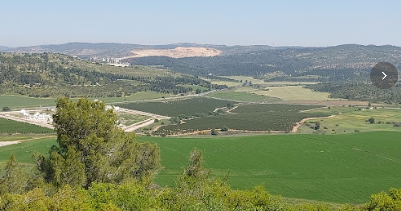 נוף אסוציאטיבי ללא שרידים פיזיים בשטח - עמק האלה, מלחמת דוד וגוליית