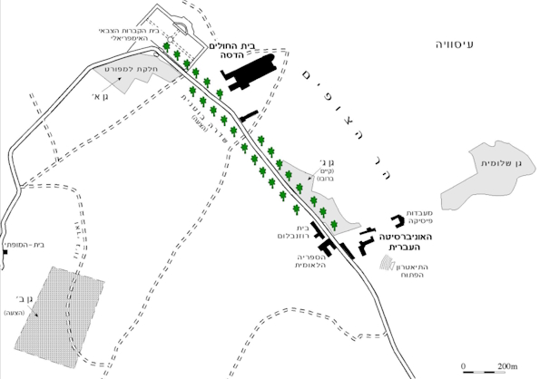 הצעות לגן בוטני בהר הצופים