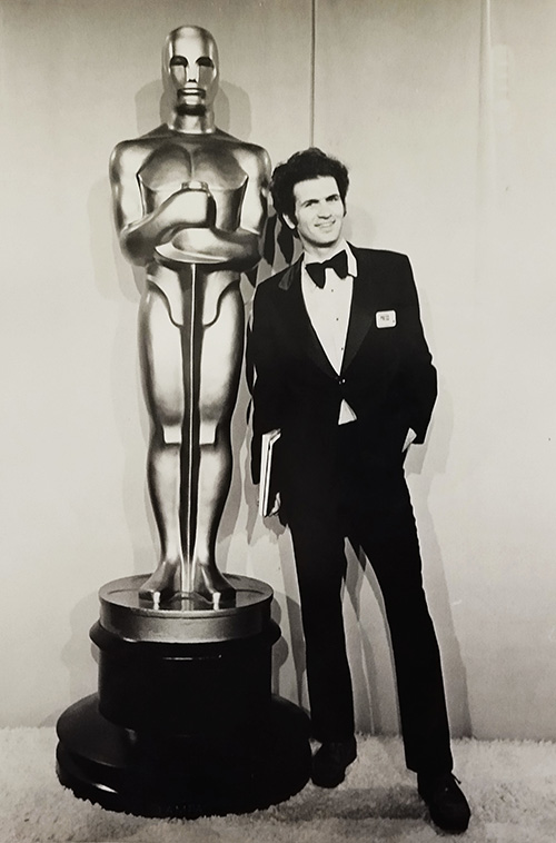 זאב הררי בטקס פרס האוסקר, 1978